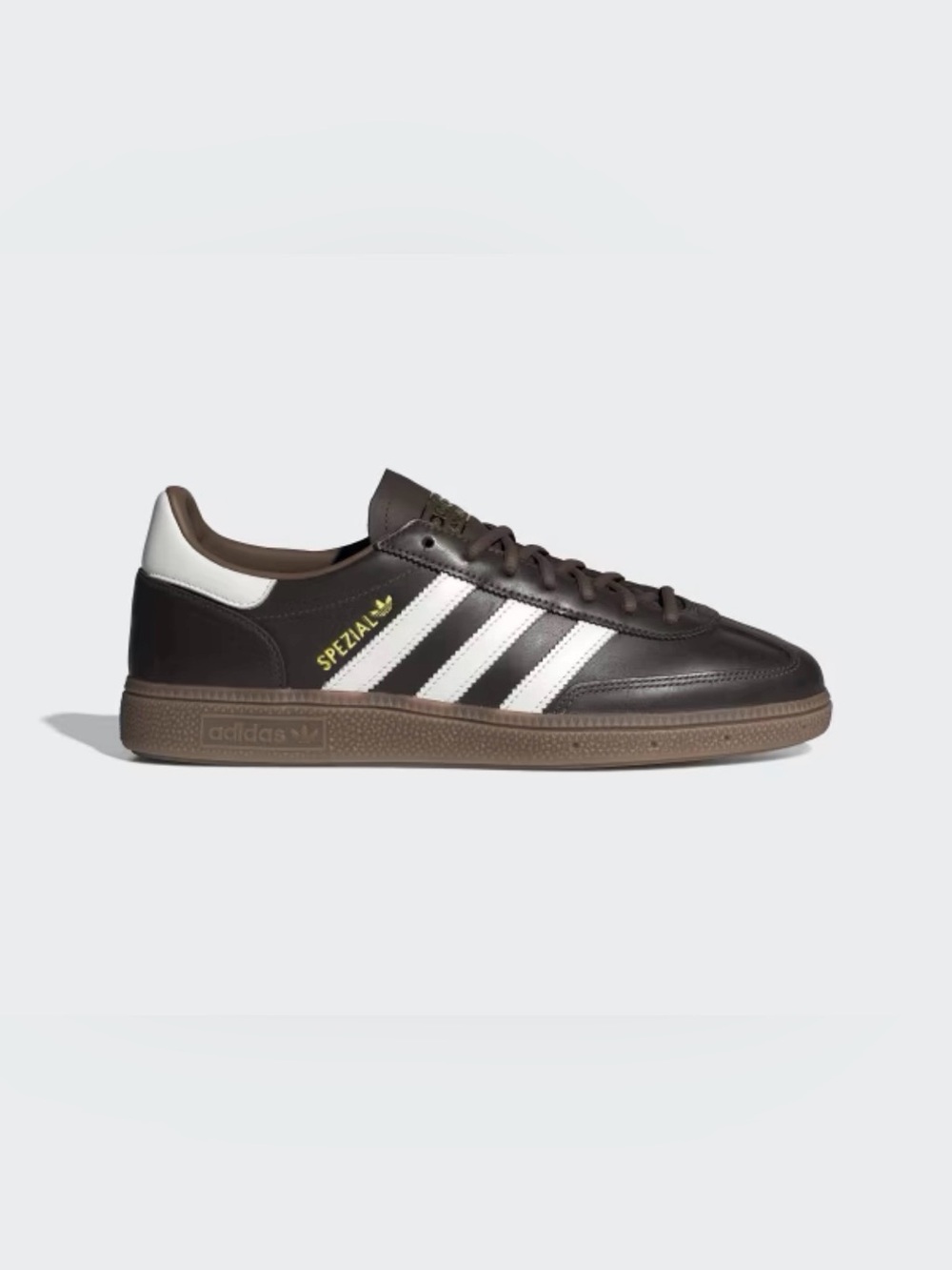 Adidas Spezial Sneaker in Chocolate Brown and White Size 38